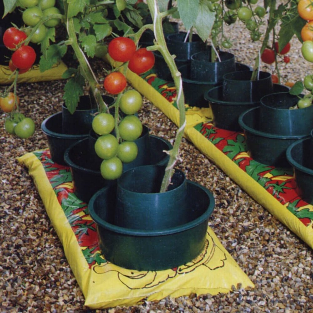 Black Grow Pots - Garden Netting